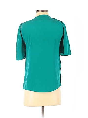 Madison Marcus Short Sleeve Silk Top (view 2)