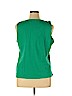 Chico's 100% Cotton Green Sleeveless T-Shirt Size XL (3) - photo 2