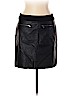 Ann Taylor 100% Polyurethane Black Faux Leather Skirt Size 10 (petite) - photo 1