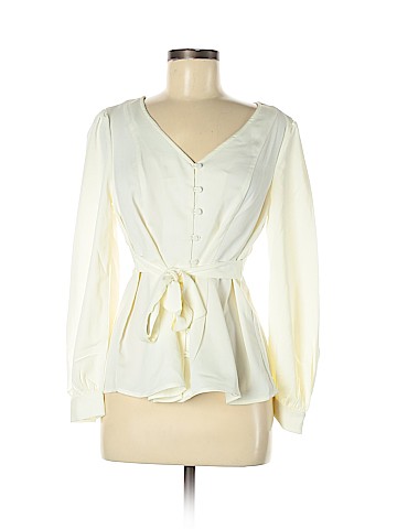 ModCloth Long Sleeve Blouse (view 1)