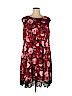 Roz & Ali Red Casual Dress Size 20 - photo 1