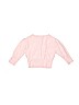 The Children's Place 100% Cotton Solid Pink Cardigan Size 7 - 8 - photo 2