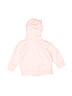 Carter's 100% Cotton Graphic Pink Zip Up Hoodie 3-6 MO / 6 MO - photo 2