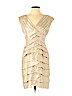 Adrianna Papell Tan Cocktail Dress Size 8 (petite) - photo 1