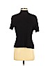 St. John Black Short Sleeve Top Size S - photo 1