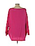 Donna Karan New York 100% Silk Pink 3/4 Sleeve Silk Top Size L - photo 2