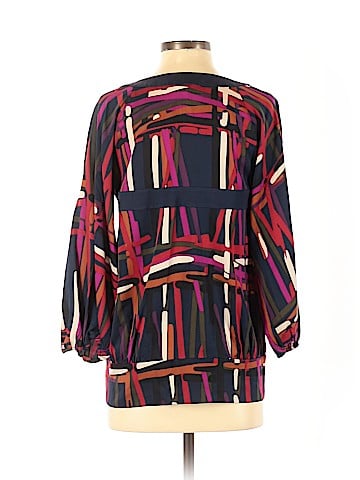 Diane von Furstenberg 3/4 Sleeve Silk Top (view 2)