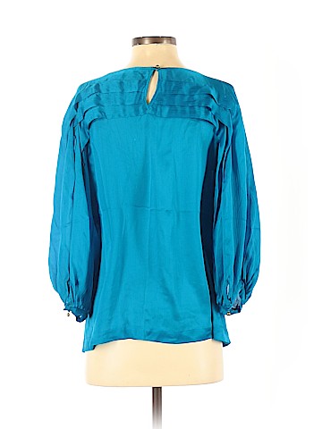 Diane von Furstenberg 3/4 Sleeve Silk Top (view 2)