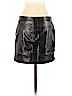 Victoria's Secret 100% Polyurethane Black Faux Leather Skirt Size 2 - photo 2