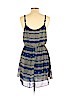 Lush 100% Polyester Blue Casual Dress Size L - photo 2