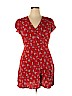 Aeropostale 100% Rayon Red Casual Dress Size XL - photo 1