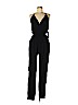 Lulu's 100% Rayon Black Jumpsuit Size L - photo 1