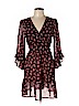GB 100% Polyester Burgundy Casual Dress Size L - photo 1