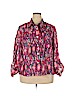 Ruby Rd. Purple Long Sleeve Button-Down Shirt Size 18W - photo 1