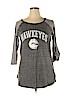 Gameday couture Gray 3/4 Sleeve T-Shirt Size XL - photo 1