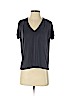 Lucky Brand Gray Short Sleeve Top Size XS - photo 1