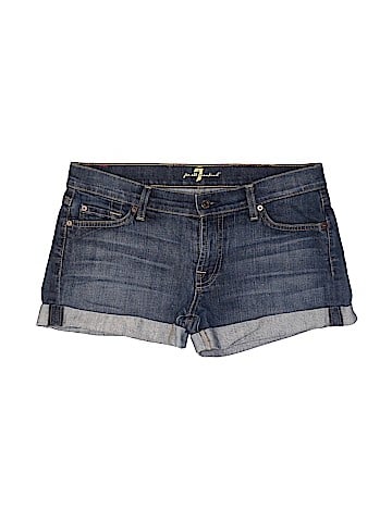 7 For All Mankind Denim Shorts (view 1)