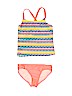 Op Orange Two Piece Swimsuit Size 6 - 6X - photo 1