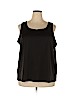 Maggie Barnes 100% Polyester Black Tank Top Size 2X - photo 1