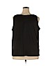 Maggie Barnes 100% Polyester Black Tank Top Size 2X - photo 2