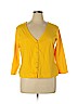 Forenza Yellow Cardigan Size XL - photo 1