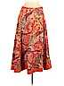 Coldwater Creek 100% Cotton Orange Casual Skirt Size M (petite) - photo 1