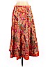 Coldwater Creek 100% Cotton Orange Casual Skirt Size M (petite) - photo 2