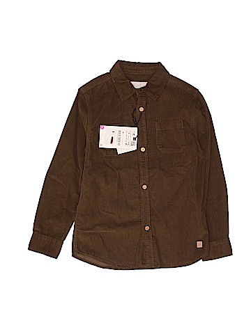 Zara Kids Long Sleeve Button-Down Shirt (view 1)