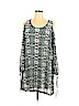 Charlotte Russe 100% Polyester Blue Casual Dress Size XL - photo 1