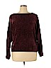 A New Day 100% Polyester Burgundy Pullover Sweater Size XL - photo 1