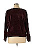 A New Day 100% Polyester Burgundy Pullover Sweater Size XL - photo 2