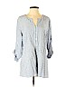 J.jill 100% Rayon Blue Long Sleeve Blouse Size M (petite) - photo 1