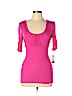 Planet Gold Pink Short Sleeve Top Size L - photo 1