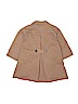Tea 100% Cotton Solid Brown Jacket Size 10 - photo 2