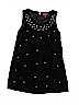 The Children's Place 100% Polyester Solid Black Dress Size 5 - photo 1