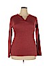NEARKIN Red Long Sleeve T-Shirt Size XXL - photo 1