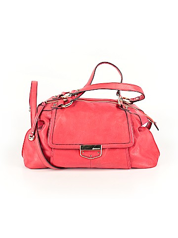 B Makowsky Leather Satchel (view 1)