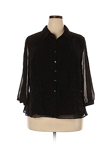 JM Collection 3/4 Sleeve Blouse (view 1)