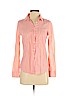 H&M 100% Cotton Orange Long Sleeve Button-Down Shirt Size XS - photo 1
