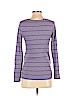 Isabel Maternity Purple Long Sleeve T-Shirt Size XS - photo 2