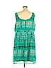 DressBarn 100% Polyester Green Casual Dress Size 24 - photo 2