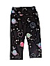Justice Print Black Leggings Size 10 - photo 1