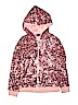 Guess Pink Zip Up Hoodie Size 8 - photo 1
