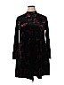 Falls Creek Black Casual Dress Size 1X - photo 1