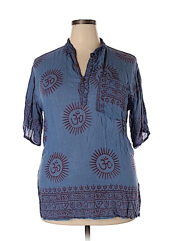 Assorted Brands Short Sleeve Blouse (view 1)