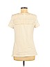 H&M Ivory Short Sleeve Top Size L - photo 2