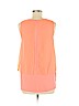 Monteau 100% Polyester Orange Sleeveless Blouse Size M - photo 2