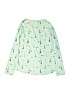 Justice Green Long Sleeve Top Size 14 - 16 - photo 2