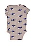 Baby Gap 100% Cotton Print Gray Short Sleeve Onesie Size 18-24 mo - photo 2
