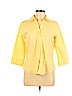 Assorted Brands Yellow Long Sleeve Button-Down Shirt Size 10 (petite) - photo 1